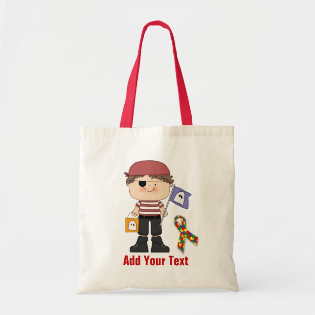 Autismus Halloween Haushalt Tasche (Vorne)