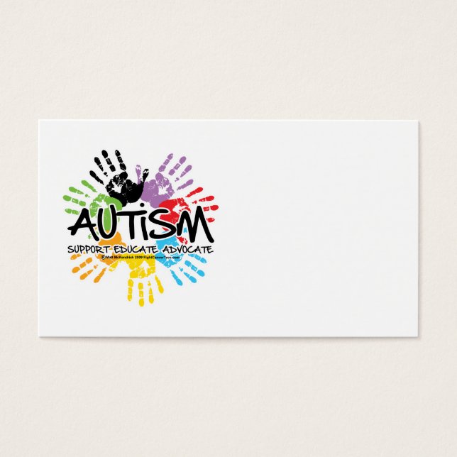 Autismus Handprint (Vorderseite)