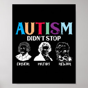 Autismus hat die Bekanntheit des Autismus bei den Poster