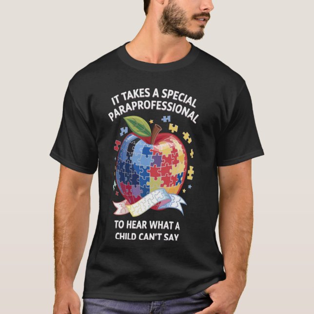 Autismus-Hilfskraft T-Shirt (Vorderseite)