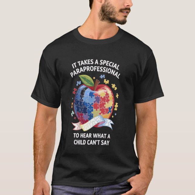 Autismus-Hilfskraft T-Shirt (Vorderseite)