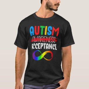 Autismus im April trägt Rot statt Autismus T-Shirt