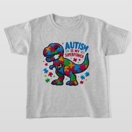 Autismus ist der T - Shirt meiner Supermacht-Kinde