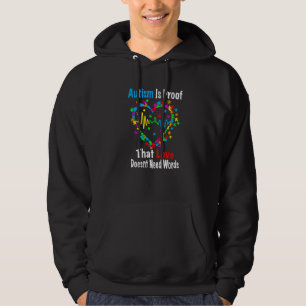Autismus ist ein Beweis dafür, dass Liebe keine Wo Hoodie