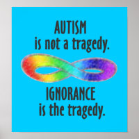Autismus ist kein tragisches Poster