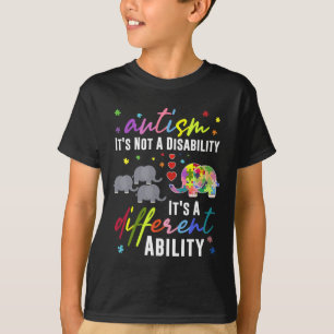 Autismus ist keine Behinderung Es ist eine andere T-Shirt