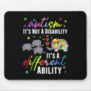 Autismus ist keine Behinderung, sondern eine ander Mousepad