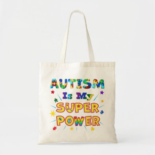 Autismus ist mein Super-Power Tragetasche