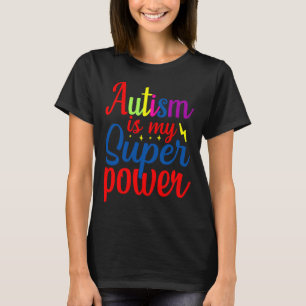 Autismus ist mein wahres Autismus-Bewusstsein für T-Shirt