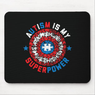 Autismus ist meine Superkraft Autismus-Bewusstsein Mousepad