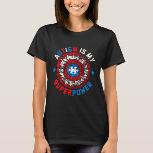 Autismus ist meine Supermacht Autismus Bewusstsein T-Shirt