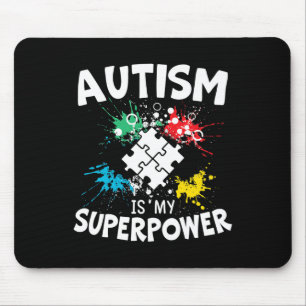 Autismus ist meine Supermacht Autist Asd Störung A Mousepad