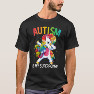 Autismus ist meine Supermacht, die Einhorn macht T-Shirt