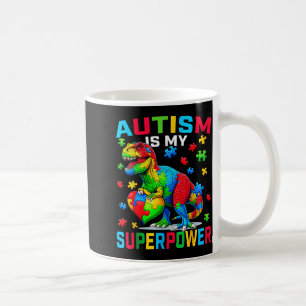 Autismus ist Superkraft Autismus-Bewusstsein Dinos Kaffeetasse