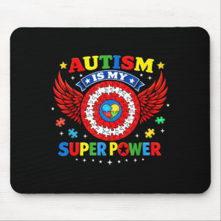 Autismus ist Superkraft Autismus-Bewusstsein Unter Mousepad