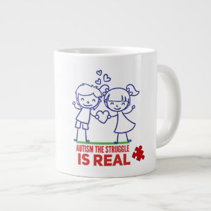 Autismus - Jumbo-Tasse