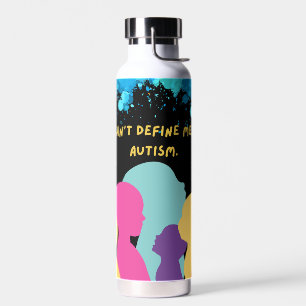 Autismus kann mich nicht definieren trinkflasche