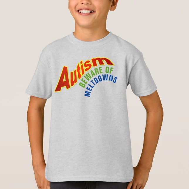 Autismus-Kinder Basic T-Shirt (Vorderseite)