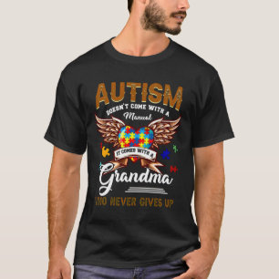 Autismus kommt Hand, es kommt ein Oma T-Shirt