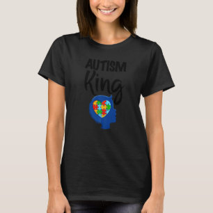 Autismus König Kinder Autismus-Bewusstsein T-Shirt