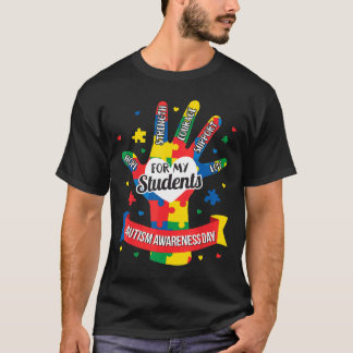 Autismus-Lehrer Autismus-Bewusstsein  Schüler-Puzz T-Shirt