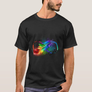 Autismus Lehrer Autismus Rainbow Infinity Symbol A T-Shirt