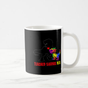 Autismus-Lehrer Dinosaurier Teachersaurus Rex Tier Kaffeetasse