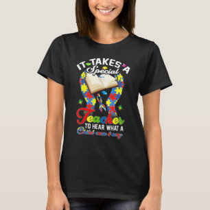 Autismus-Lehrer-Puzzleteil-Spezialkind Frauen A T-Shirt