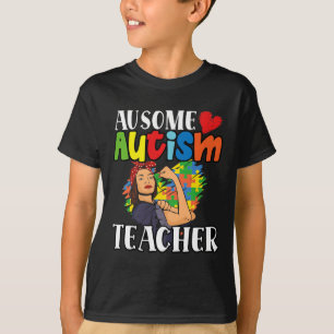 Autismus Lehrerin für Behinderte Monat 1 T-Shirt