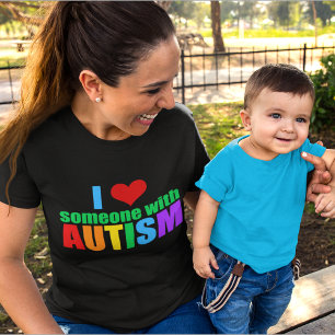Autismus Liebe Regenbogenfamilie Unterstützung far T-Shirt