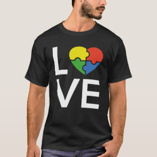 Autismus-Liebe T-Shirt