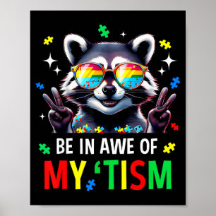 Autismus Lustig Bewundere Mein Tism Meme Autistisc Poster
