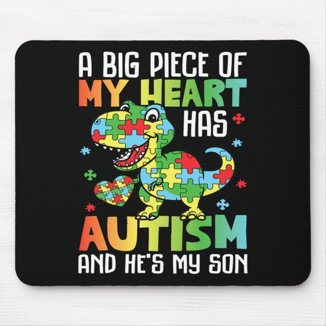 Autismus-Mama 1 Mousepad (Vorne)