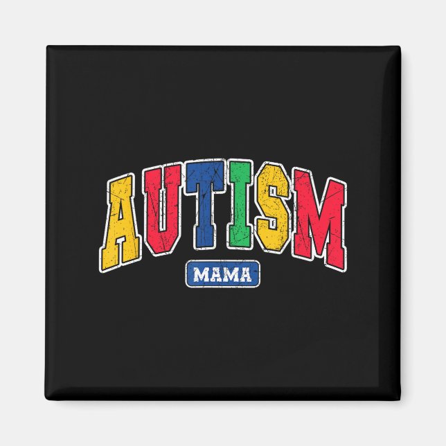 Autismus-Mama ausome Mutter Bewusstsein Mutter sei Magnet (Vorne)