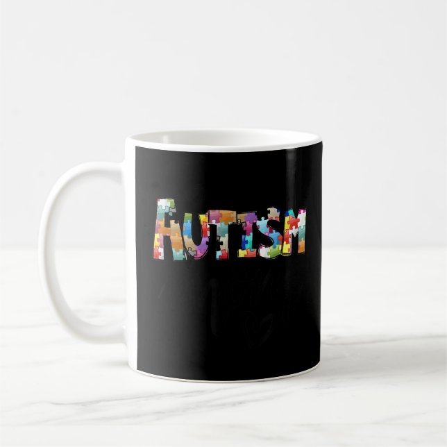 Autismus Mama Autismus Bewusstsein Autismus Mama L Kaffeetasse (Links)