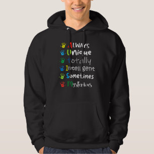 Autismus Mama Autismus Bewusstsein Autistische Jun Hoodie