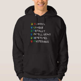 Autismus Mama Autismus Bewusstsein Autistische Jun Hoodie