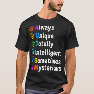 Autismus-Mama Autismus-Bewusstsein Autistische Jun T-Shirt