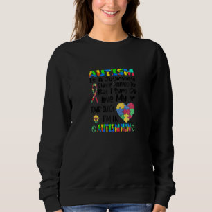 Autismus Mama Autismus Bewusstsein Puzzle Autismus Sweatshirt