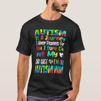 Autismus-Mama Autismus-Bewusstsein Puzzle Autismus T-Shirt