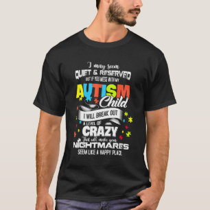 Autismus-Mama Autismus-Bewusstsein-Puzzleteile T-Shirt