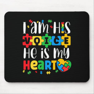 Autismus-Mama Autistisch Monat der Autismusaufklär Mousepad