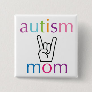 Autismus-Mama Button