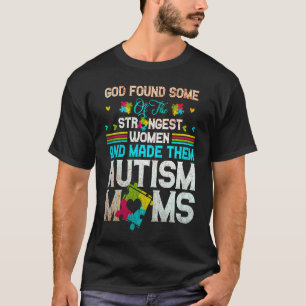 Autismus-Mama Der stärkste Sohn Mutter Autistische T-Shirt