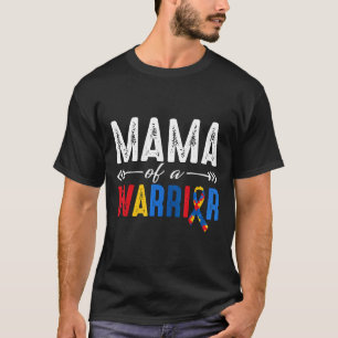 Autismus-Mama eines Krieger-Autismus-Bewusstseinsg T-Shirt