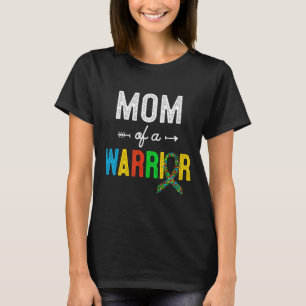 Autismus-Mama eines Kriegers Autismus-Bewusstsein  T-Shirt