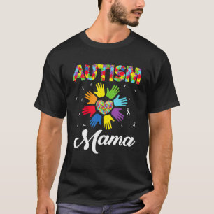 Autismus Mama Funny Liebe Herzautismus Sensibilisi T-Shirt