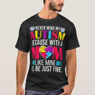 Autismus-Mama-Geschenk des Welt-Aufklärungstages T-Shirt