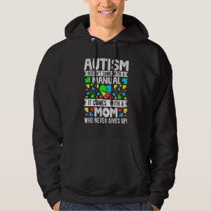 Autismus-Mama gibt uns nie Aufklärung Mama Inspira Hoodie