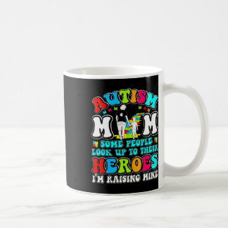 Autismus Mama Hero Mutter Sohn Autismus Auszeichnu Kaffeetasse